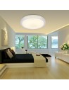 Plafón LED BSB Ø42/45 cm mando 3 tonos de luz