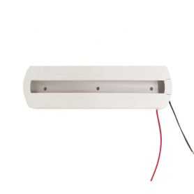 Mini Carril para foco LED monofásico rectangular blanco