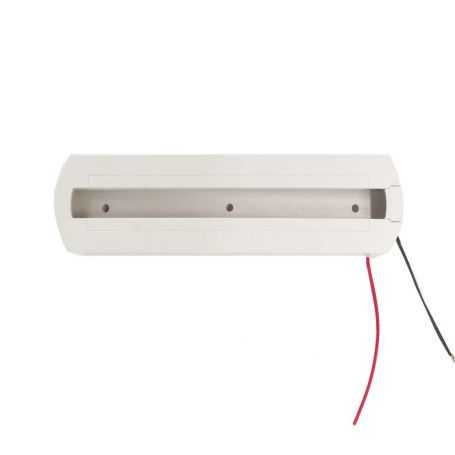 Mini Carril para foco LED monofásico rectangular blanco