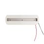 Mini Carril para foco LED monofásico rectangular blanco