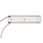 Mini Carril para foco LED monofásico rectangular blanco