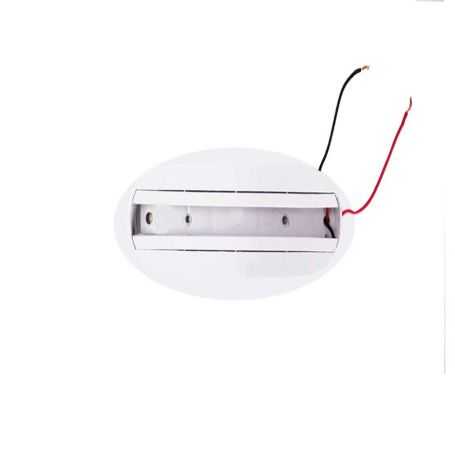 Mini Carril para foco LED monofásico redondo blanco