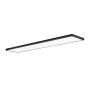 Downlight plafón LED 48W 30x120cm superficie marco negro
