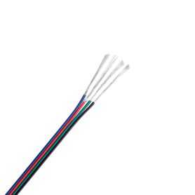 Cable paralelo 4x0.2mm rgb 4p