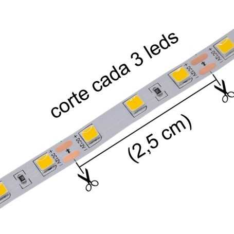 Tira LED 12V 5050 60 chip/m IP20 19.2 W/m RGB+3000K – Onix LED