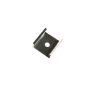 Clip de sujeción W18xL18xH7mm plana, 10u