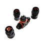Conector de cable estanco T ip68 de 3 polos 0.5-1.5mm²