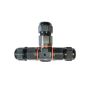 Conector de cable estanco T ip68 de 3 polos 0.5-1.5mm²