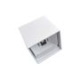 Aplique LED de pared 12W cubo ZF blanco