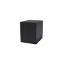 Aplique de pared exterior NEGRO para GU10