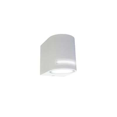 Aplique de pared GU10 exterior BLANCO