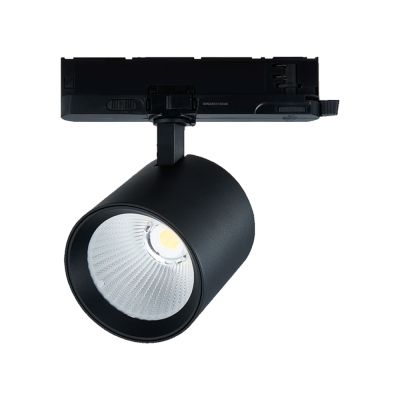 Foco LED 30W trifásico DALI regulable negro