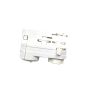 Conector foco al carril trifásico europeo, blanco