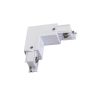 Conector L blanco para carril trifásico