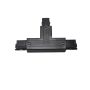 Conector T negro para carril trifásico