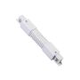 Conector flexible blanco para carril trifásico