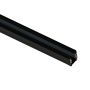 Carril trifásico negro profesional sin conector