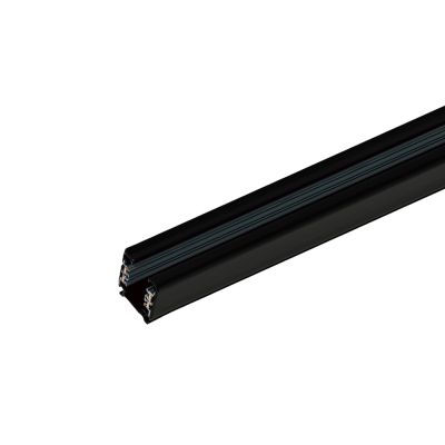 Carril trifásico negro profesional sin conector