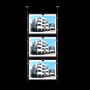 Cartel LED A3 horizontal para inmobiliaria