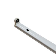 Soporte 60 cm para tubo T8 LED de conexión 2 laderal