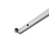 Soporte 60 cm para tubo T8 LED de conexión 2 laderal