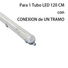 Pantalla estanca para un tubo LED 120cm