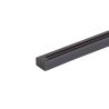 Carril monofásico F22 2m reforzado Negro
