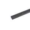 Carril monofásico F22 2m Negro reforzado