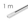 Carril monofásico T40 1m Blanco eco