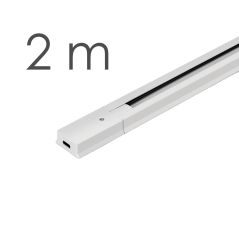 Carril monofásico T40 2m Blanco eco
