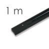 Carril monofásico T40 1m Negro eco