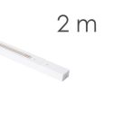 Carril monofásico F18 2M reforzado Blanco