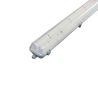 Pantalla estanca para 2 tubos LED de conexion un lado
