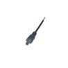 Cable DC 5,5*2,5mm Negro macho sin gancho