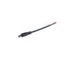 Cable DC 5,5*2,5mm Negro macho sin gancho