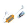 Controlador con mando para tira led rgb 220v 2F