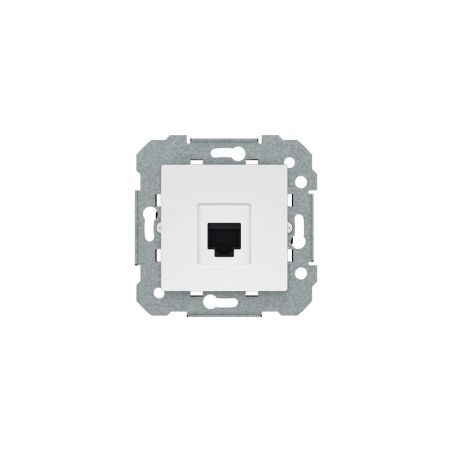 BJC Toma para teléfono blanco RJ11 con garras 23482X
