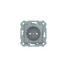 BJC Base de enchufe schuko color gris 23524-PL