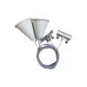 Cable suspensión 2 m Blanco carril monofásico