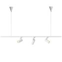 Cable suspensión 2 m Blanco carril monofásico