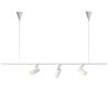 Cable suspensión 2 m Blanco carril monofásico