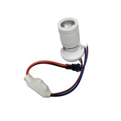 Foquito mini superficial LED 1W blanco orientable