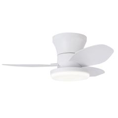 Ventilador LED de techo aspas fijas