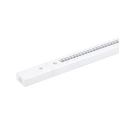 Carril monofásico F18 reforzado Blanco