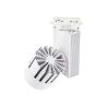 Foco carril monofásico 30W aluminio blanco alto rendimiento