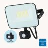 Proyector exterior 50W IP65 con sensor de movimiento