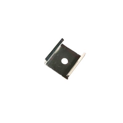 Clip de sujeción W15xL15xH7.5mm plana, 10u