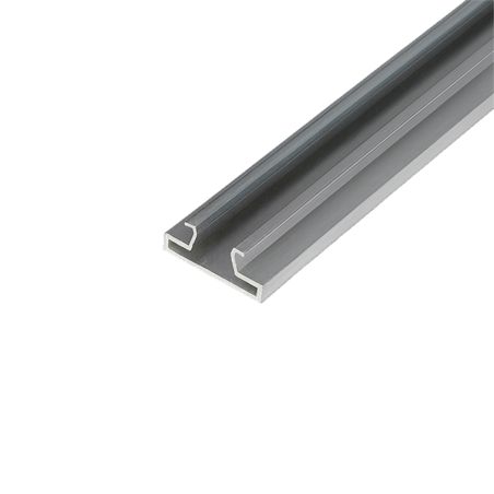 Perfil aluminio 1.2m para tablero de madera