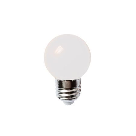 Bombilla LED E27 G45 1.2W colores