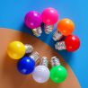 Bombilla LED E27 G45 1.2W colores